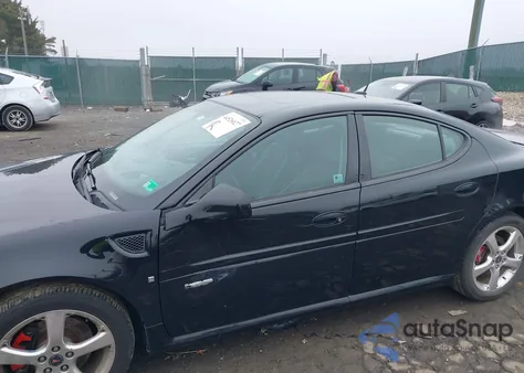 2006 Pontiac Grand Prix Gxp from USA, damaged, VIN 2G2WC58C661278173